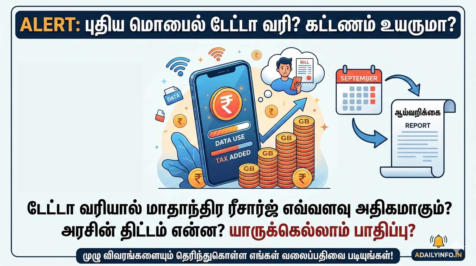 DATA TAX AIRTEL JIO